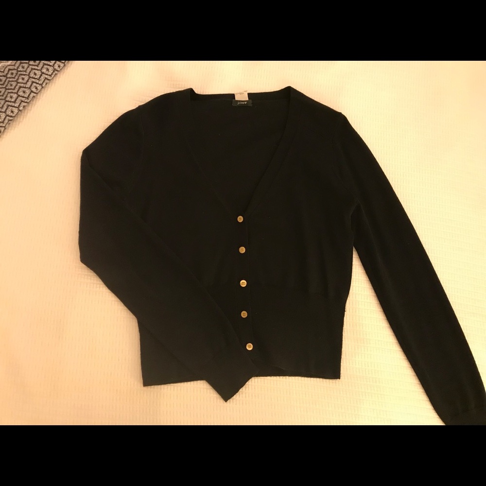 J. Crew 100% merino wool cardigan